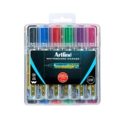 ARTLINE 577 WHITEBOARD MARKER ASST 6 HC