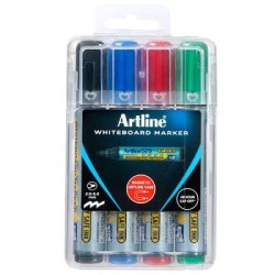 ARTLINE 579 WHITEBOARD MARKER AST 4 HC