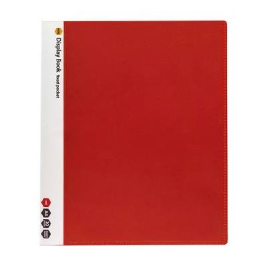 MBG A4 NON-REF D'PLAY BK W/CVR 20PG RED