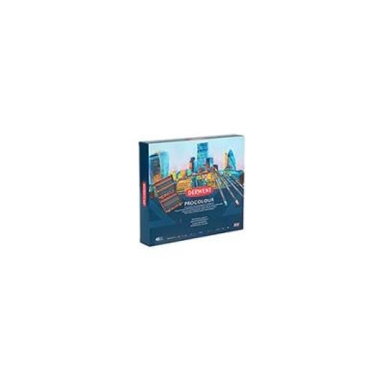 DERWENT PROCOLOUR PNC WOODEN BOX 48