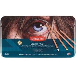 DERWENT PENCILS LIGHTFAST (36) TIN