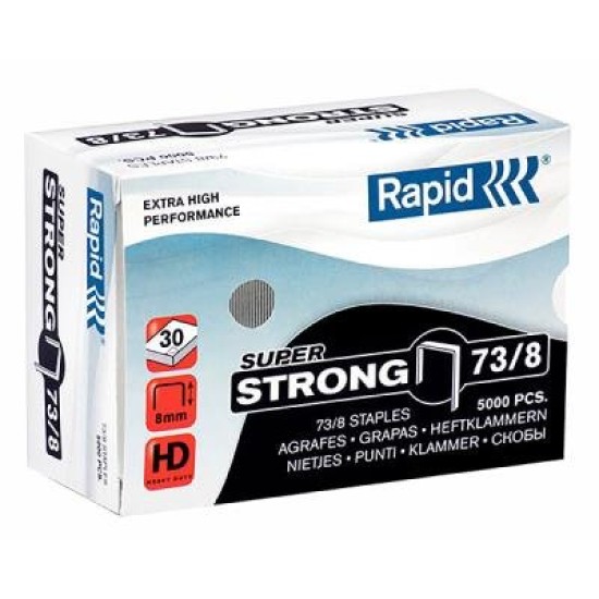 RAPID STAPLES 73/8MM BX5000 0177055