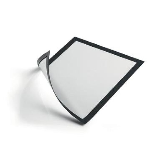 DUR DURAFRM SIGN HLDR MAG A4 BLK PK5