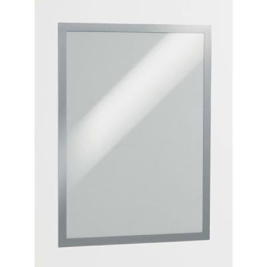 DUR DURAFRM SIGN HLDR A3 SLV PK2