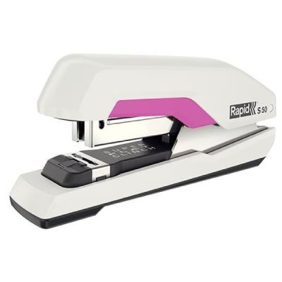 RAPID STAPLER S50 WHITE/PINK