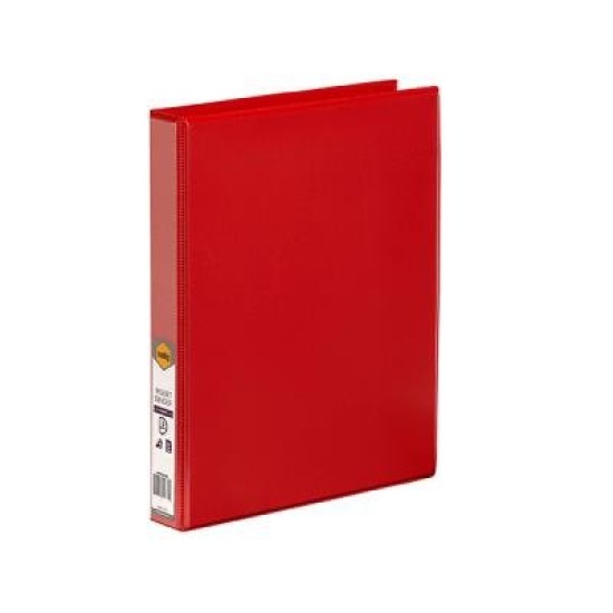 MBG C/VIEW INSERT BNDR A4 3DR 25MM RED
