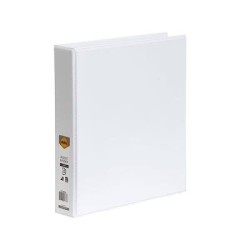MBG C/VIEW INSERT BNDR A4 4DR 38MM WHITE