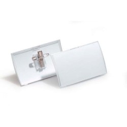 DUR NME BDG W/ COMBI CLIP BX25