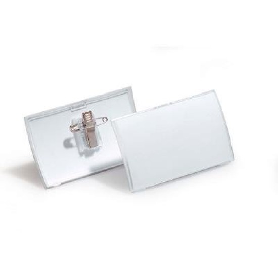 DUR NME BDG W/ COMBI CLIP BX25