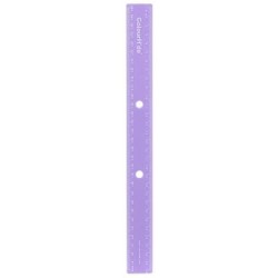 CH BINDERMATE RULER 30CM PURPLE