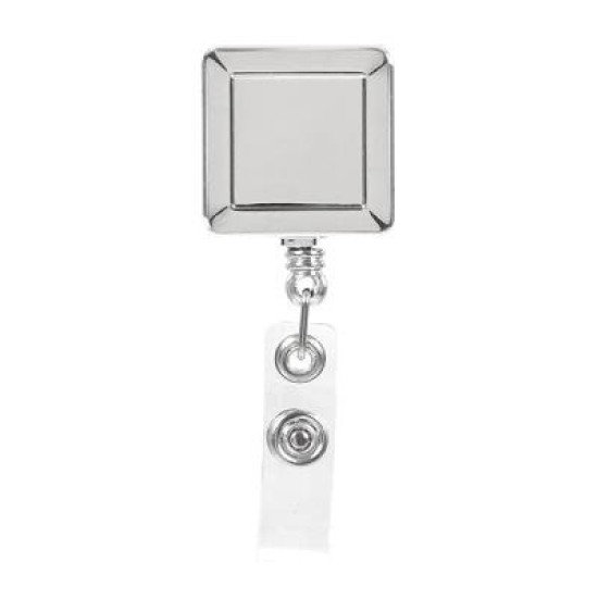 PREMIUM HEAVY DUTY BADGE REEL CHROME