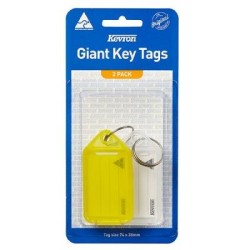KEVRON ID30 KEYTAGS GIANT ASSORTED PK2