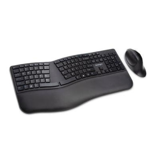 KTG DUAL WIRELESS ERGO DESKTOP SET - BK