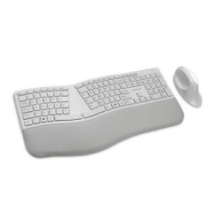 KTG DUAL WIRELESS ERGO DESKTOP SET - GY