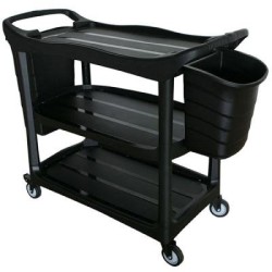 CLNLNK UTILITY TRLY BLK W/ BKTS