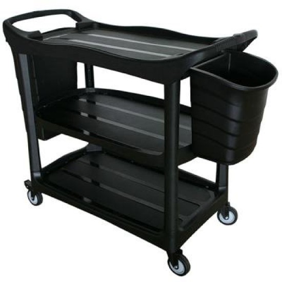 CLNLNK UTILITY TRLY BLK W/ BKTS