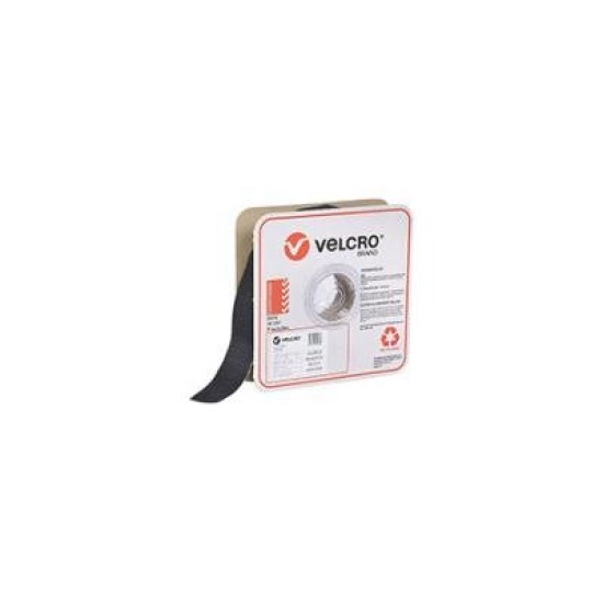 VELCRO HD HOOK ONLY TAPE 50MMX25M BLK