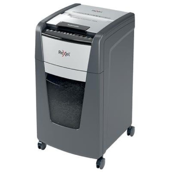 REXEL OPTIMUM AUTO+ SHREDDER 300X CROSS