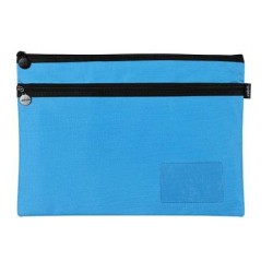 CELCO PENCIL CASE MARINE 2 ZIP LGE