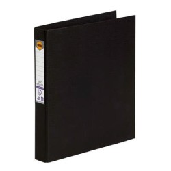 MBG PE LINEN BNDR 2D 25MM BLACK RETAIL