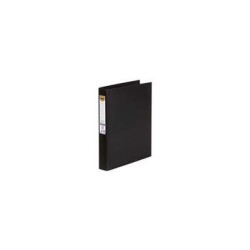MBG PE LINEN BNDR 4D 25MM BLK MBG PE LINEN BNDR 4D 25MM BLK