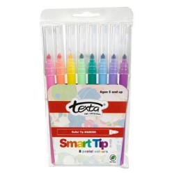 TEXTA SMART TIP MARKERS PASTEL PK8