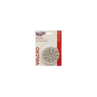 VELCRO H/L DOTS 16MM WHT 75 PK