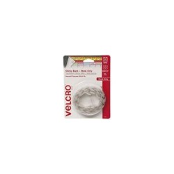 VELCRO HOOK ONLY DOTS 16MM WHT 100 PK VELCRO HOOK ONLY DOTS 16MM WHT 100 PK