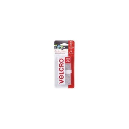 VELCRO FASTENER TAPE 19MMX46CM CLR