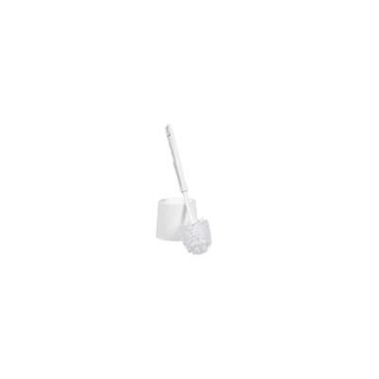 CLEANLINK TOILET BRUSH AND POT WHITE