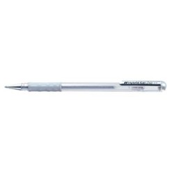 PENTEL HYBRID GEL GRIP ROLLER  0.8MM MET