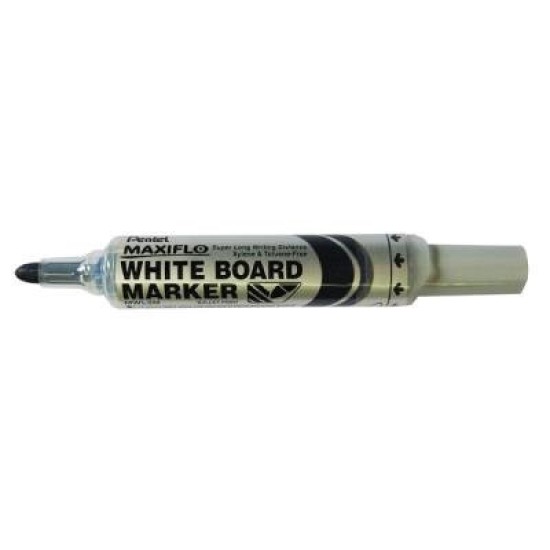 PENTEL MAXIFLO WHITEBOARD MARKER MED 2.1MM BLUE