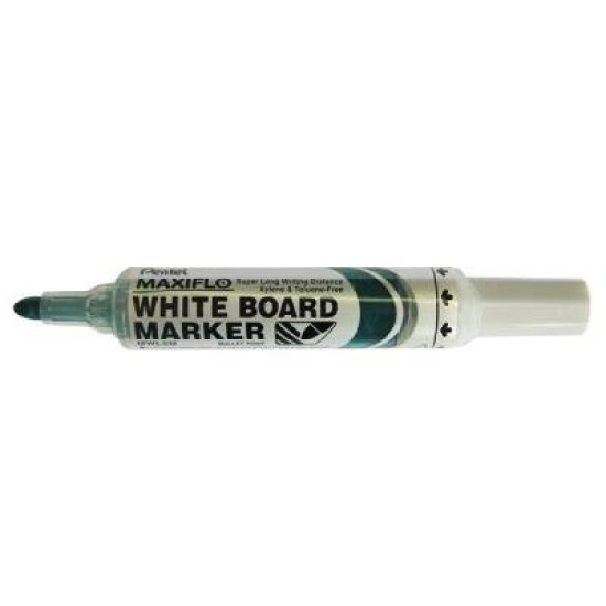 PENTEL MAXIFLO WHITEBOARD MARKER BUL 2.1MM GREE
