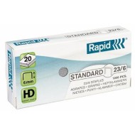 STAPLES RAPID 23/6 20 sheets 6mm LEDAH 1143