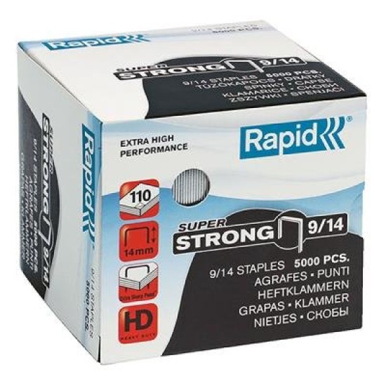 STAPLES RAPID 9/14 80-110 sheets 14mm HD desktop
