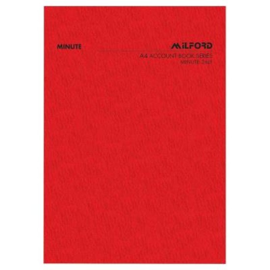 MILFORD FSC 70% MIX A4 8 MONEY COLUMN 26 LEAF LIMP ANALYSIS BOOK