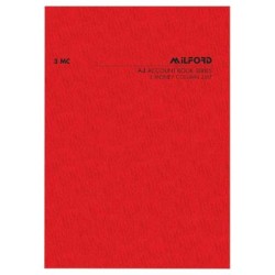 Milford FSC Mix 70% A4 4 Money Column 26 Leaf Limp Account Book
