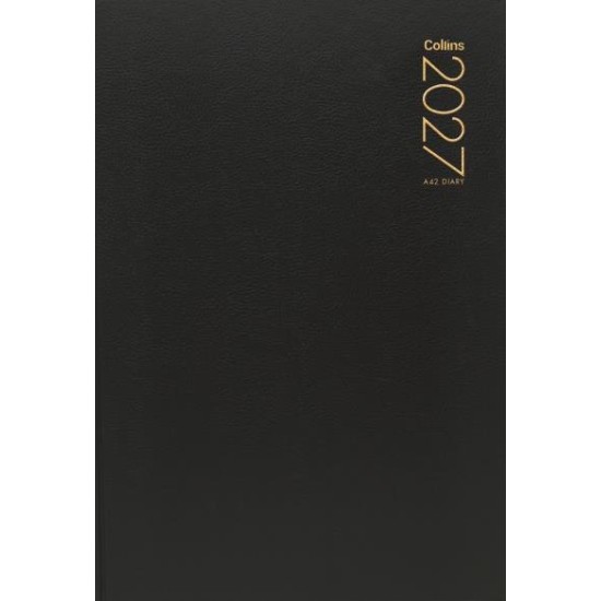DIARIES 2027 Collins Diary A42 Black 2027 page: 15