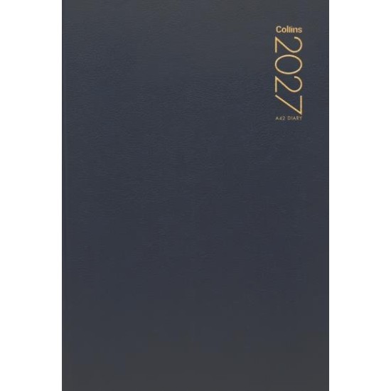 DIARIES 2027 Collins Diary A42 Navy 2027 page: 15