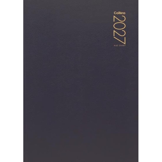 DIARIES 2027 Collins Diary A43 Navy 2027 page: 16