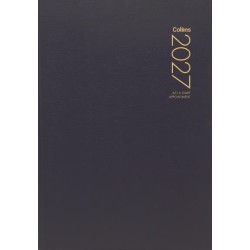 DIARIES 2027 Collins Diary A51A Navy Appointment 2027   page: 12