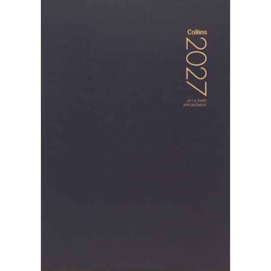 DIARIES 2027 Collins Diary A51A Navy Appointment 2027   page: 12
