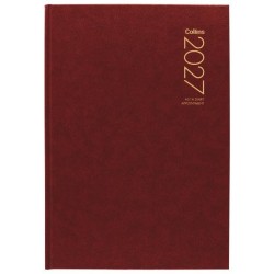 DIARIES 2027 Collins Diary A51A Red Appointment 2027   page: 12