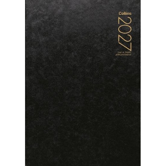 DIARIES 2027 Collins Diary A41A Black Appointment 2027  page: 11