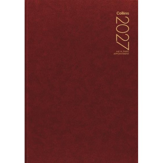 DIARIES 2027 Collins Diary A41A Red Appointment 2027   page: 11