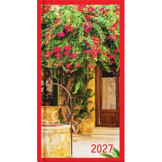 DIARIES 2027 Collins Diary CW7 Notes Floral 2027 page: 44