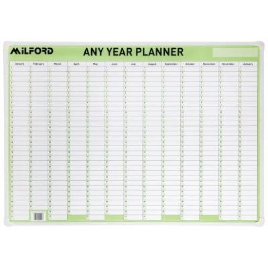 DIARIES 2027 Collins Wallplanner Laminated 695X495mm With Pen Any Year page: 54