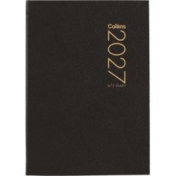 DIARIES 2027 Collins Diary A72 Black 2027 page: 43