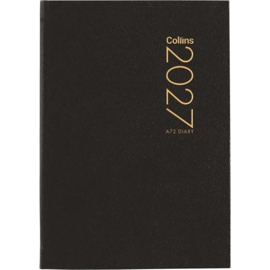 DIARIES 2027 Collins Diary A72 Black 2027 page: 43
