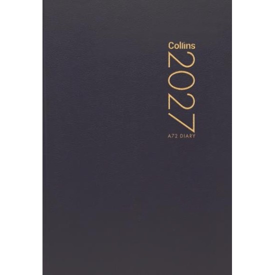 DIARIES 2027 Collins Diary A72 Navy 2027 page: 43